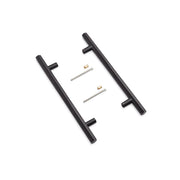 Signature Hardware SH552110BLK Khoit Back to Back Door Pull - Brass - CTC 8