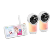 VTech RM5766-2HD 2-Camera 1080p Smart WiFi Video Baby Monitor System with 5-Inch Display, Night-Light, and Remote Access