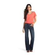 Ariat Perfect Rise Aisha Womens Trouser Jeans, Wide Leg, 9