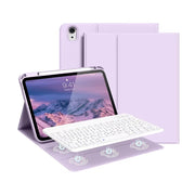 Kenke Case for iPad (A16) 11th Generation 11 Inch 2025 with Keyboard iPad 10th Generation, Purple