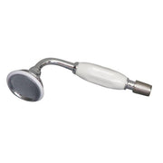 Barclay 4601-MC-CP Rim-Mounted Tub Faucet with Hand Shower, Cross Handles and 5-Inch Spout