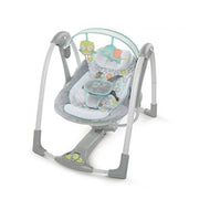 Kids II 10247 Ingenuity Swing 'n Go Portable Baby Swings, Hugs & Hoots