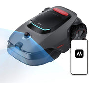MOVA LiDAX Ultra 2000 Robot Lawn Mower, 360 3D LiDAR AI Vision, Zero-Edge Cutting, 0.5 Acre Coverage, Adjustable 1.2-3.9 in Height, 45% Slope Capability, Anti-Theft