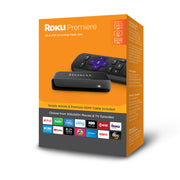 Roku 3920RW Premiere 4K HDR Streaming Player, Black (Remote May Vary)