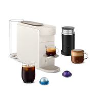De'Longhi Nespresso Vertuo Up Coffee and Espresso Maker with Aeroccino Milk Frother, White, ENV200WAE