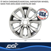 Coast To Coast 10 Spoke Chrome Plated 17
