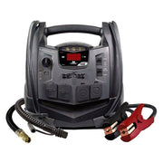 Schumacher SJ1427 6-in-1 Portable Power Station and 1500 Peak Amp Jump Starter 150-Psi