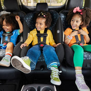 Cosco Kids Scenera Extend Convertible Car Seat, Moonlit Night, Rear- and Forward-Facing, Slim Profile, Adjustable 5-Point Harness, Lightweight