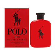 Ralph Lauren PORMTS42 Polo Red Eau de Toilette Spray for Men, 4.2 fl. Ounce