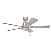 Kichler 330242 Bowen Indoor Ceiling Fan 52-in Brushed Nickel (5-Blade)
