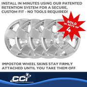 Coast2Coast 5 Spoke Chrome Plated 20 in Wheel Cover Set of 4 for Dodge Ram 1500 SLT 2009-2012
