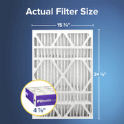 Filtrete Furnace Air Filter, 16x25x5 in, MPR 1550, MERV 12, Ultra Allergen Reduction, 2 Pack, NDP01-5IN-2