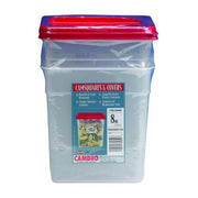8 qt. Round Translucent Container/Lid - Shrink Pack 2