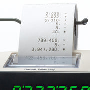 Victor Technology 1226 Thermal Printing Calculator, 12-Digit LED Display, Thermal Print, 8 LPS, White
