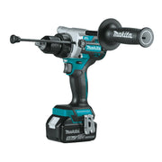 Makita XT297T Cordless Tool Combo Kit, 18V LXT Brushless Hammer Drill Driver, 4-Speed Impact Driver, 5.0Ah Batteries, Rapid Charger, Storage Bag