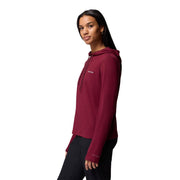 Columbia Women's Sun Trek Hoodie II, Omni-Shade Sun Protection, Moisture-Wicking, Rich Wine, X-Large, 211975