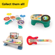 Hape Baby Einstein DJ Discovery Musical Toy Turntable with Magic Touch Technology, 50 Melodies, Volume Control, FSC-Certified Wood, Ages 6 Months to 3 Years, 16846