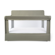 Baby Delight BD06470 Lunaire Full Size Mesh Crib & Playard, Organic Sage
