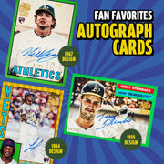 Topps 2025 Archives Baseball Value Box, 56 Trading Cards, 7 Packs, Exclusive Black Foilboard Parallels and Insert Cards, 95126919149
