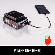 Skil PWR Core 20 Brushless 20V Compact Reciprocating Saw, Digital Motor, Dual LED Lights, Variable Speed Trigger, RS5825B-00