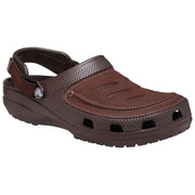 Crocs Yukon Vista II LiteRide Clogs for Men - Espresso/Mushroom - 12M