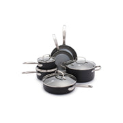 Green Pan Greenpan Chatham 10-Pc. Aluminum Dishwasher Safe Cookware Set - GRAY ONE SIZE