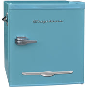 Frigidaire EFR176-BLUE 1.6 cu ft Blue Retro Fridge with Side Bottle Opener. for The Office, Dorm Room or Cabin
