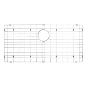 Signature Hardware Stainless Steel Basin Rack with Rubber Feet Stainless Steel Sink Accessories and Parts Kitchen Sink
