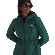 The North Face Women's Junction Insulated Parka, Lightweight Heatseeker Insulation, Water-Repellent Smoked Pearl, X-Large, NF0A88TH