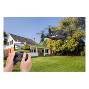 Voyage Aeronautics VA-1000 HD Streaming Drone with Wide-Angle Lens- Black Color - Size- 7 inches