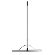 Expert Gardener Landscaping Rake, 36.22-Inch Wide Head, Adjustable Steel Handle, Green, EG5607031616018