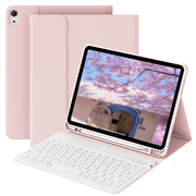 SZPSGC iPad Case with Magnetic Detachable Bluetooth Keyboard, Soft TPU Back Cover, Pencil Holder, Adjustable Viewing Angles for iPad 11th Gen 11 in and 10th Gen 10.9 in