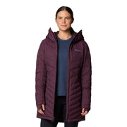 Columbia Women's Joy Peak II Mid Insulated Athletic Jacket, Omni-Heat Infinity, Thermarator Insulation, Moonvista, X-Large, 208864