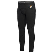 Scent-Lok BE:1 Trek Blackout Series Merino Wool Base-Layer Bottoms for Men - Black - 2XL