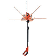 18 in. 20-Volt Lithium-ion Electric Cordless Pole Hedge Trimmer