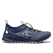 KEEN Zionic ADV Open-Air Hiking Shoes for Men, Lightweight Breathable Textile Upper, Quick Cinch Bungee Closure, Stability Shank Plate, Rugged Rubber Outsole, Naval Academy, 10