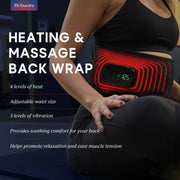 Fit Foundry 4-in-1 Heat & Massage Recovery Pack for Relief