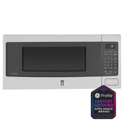 GE Profile Countertop Microwave Oven, 1.1 Cu Ft, 800W, Sensor Cooking, Scan to Cook, Wi-Fi Enabled, Built-In Capable, Stainless Steel, PCHK11S1WSS