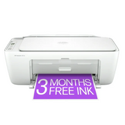 HP DeskJet 2852e Wireless All-in-One Color Inkjet Printer, Scanner, Copier, 3 months free ink