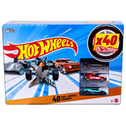 Hot Wheels 86352 40 Pack 1:64 Scale Toy Cars, Race Cars, Rescue Vehicles, Trucks, Assorted Styles