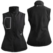 Gerbing GER-TVST-7V-W-B 7V Torrid Softshell Heated Vest 2.0 for Ladies, Black XL