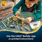 LEGO Harry Potter Hogwarts Castle Herbology Class Building Set, 390 Pieces, Multicolor, Ages 8+ 76445