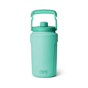 YETI Silo Half Gallon Jug, Insulated Sports Water Bottle with PermaFrost, Leakproof MagDock Chug Cap, Fence Hook Handle, Seafoam, 21071507185