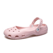 zZZ Women's Ballet Clog Flats Lightweight Breathable Slip On Non Slip Durable Casual Shoes, Size: 8, Pink