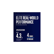 Intel Core i3-10100F Desktop Processor, 10th Gen Comet Lake, Quad-Core 3.6 GHz up to 4.3 GHz Turbo, 6MB Smart Cache, LGA 1200, 65W, Optane Memory Supported