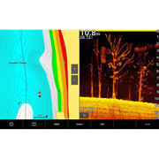 Garmin ECHOMAP Ultra 2 Fish Finder LiveScope Plus Bundle, 12-Inch Touchscreen, 10 Hz GPS, Dual microSD Slots, Navionics+ Charts, 010-02880-10