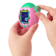 Bandai Tamagotchi Paradise Pink Land Digital Pet with Zoom Dial, 50,000+ Character Variations, Multicolor