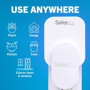 Safer Home Indoor Fly Trap Starter Kit (1 Plug-In Base + 2 Refills)