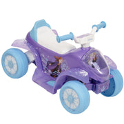 Huffy 19215 Disney Frozen 6V Electric Ride-On Quad, Purple, Ages 1.5-3