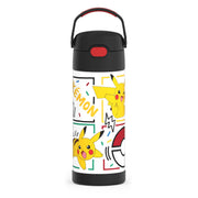 THERMOS 410mL Stainless Steel Licensed FUNtainer Bottle, Pokemon, 14 oz